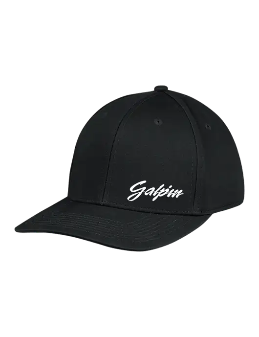 Premium Modern Structured Twill Black Snapback Cap w/Galpin Ford Logo