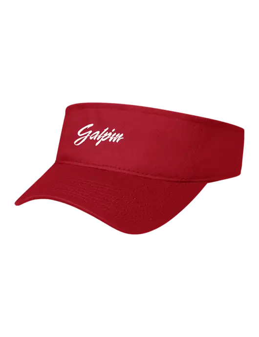 Red Cap Visor w/Galpin Ford Logo