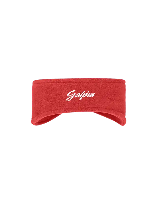 Red Stretch Fleece Headband w/Galpin Ford Logo