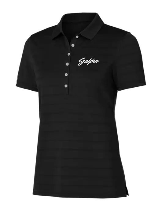 Callaway Womens Black Ventilated Polo w/Galpin Ford Logo
