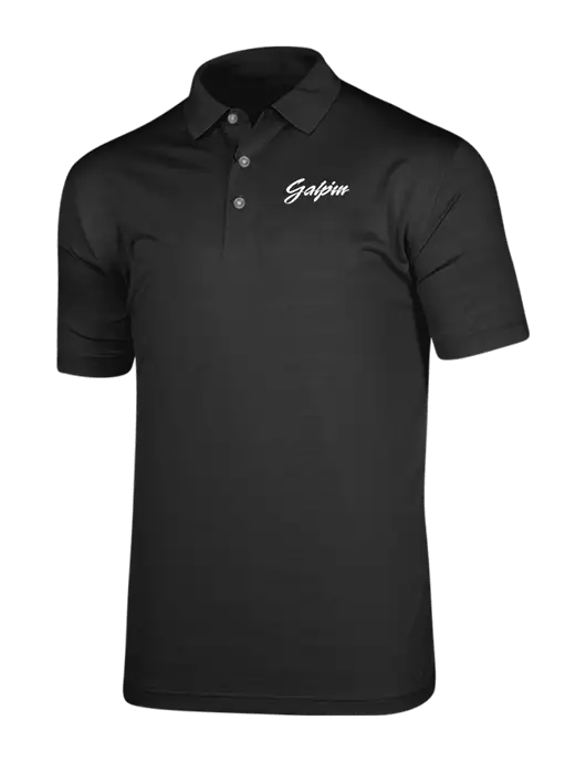 Callaway Vibrant Black Ventilated Polo w/Galpin Ford Logo
