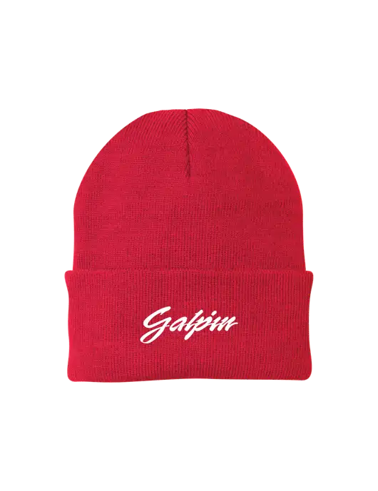 Red Knit Cap w/Galpin Ford Logo