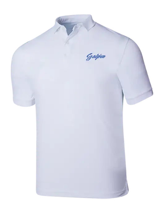 Callaway Ottoman Bright White Polo w/Galpin Ford Logo