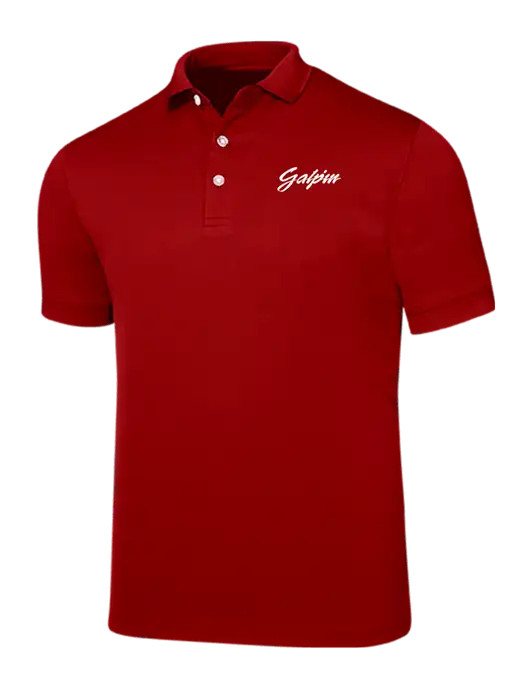 Callaway Ottoman Red Polo w/Galpin Ford Logo
