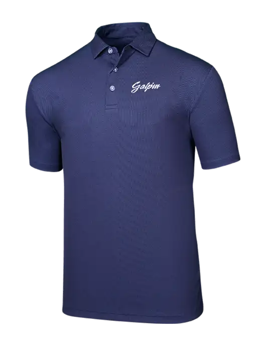 Callaway Birdseye Navy Polo w/Galpin Ford Logo