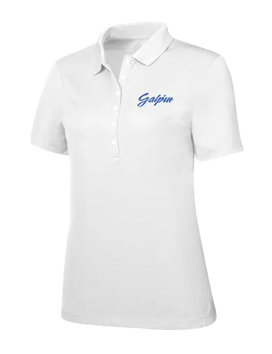 Callaway Womens Ottoman Bright White Polo w/Galpin Ford Logo