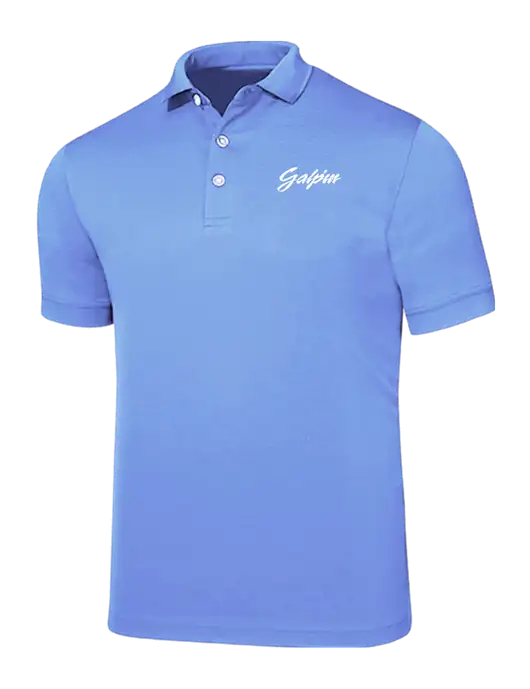 Callaway Ottoman Light Blue Polo w/Galpin Ford Logo