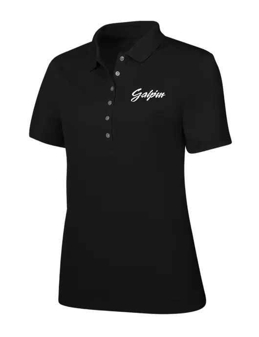 Callaway Womens Ottoman Black Polo w/Galpin Ford Logo