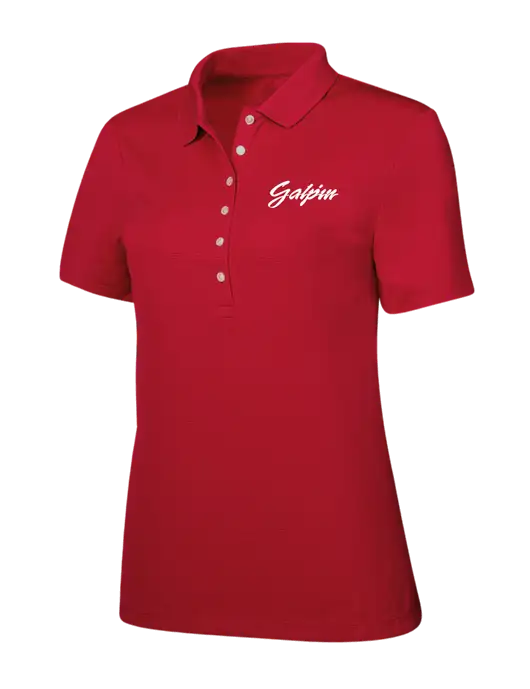 Callaway Womens Ottoman Red Polo w/Galpin Ford Logo