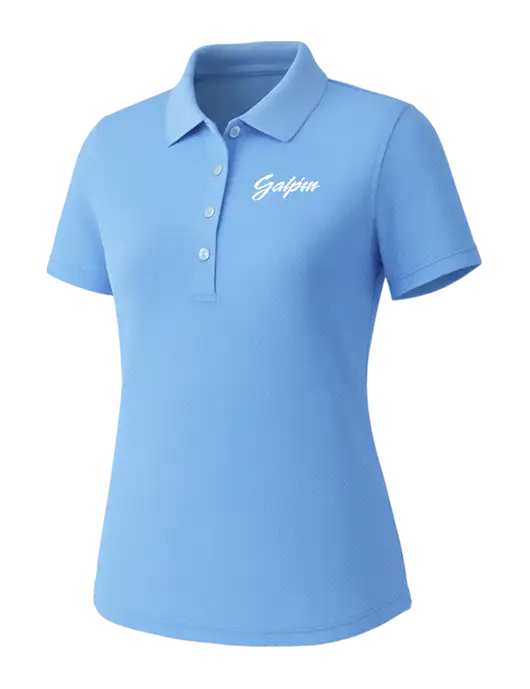 Callaway Womens Core Light Blue Performance Polo w/Galpin Ford Logo