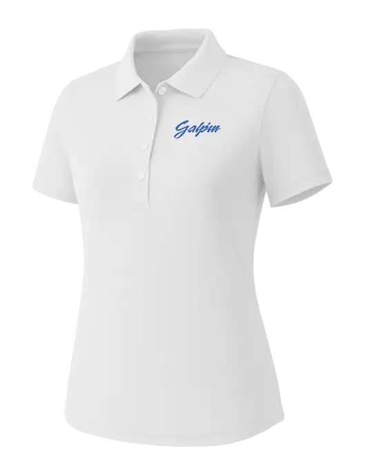Callaway Womens Core Bright White Performance Polo w/Galpin Ford Logo