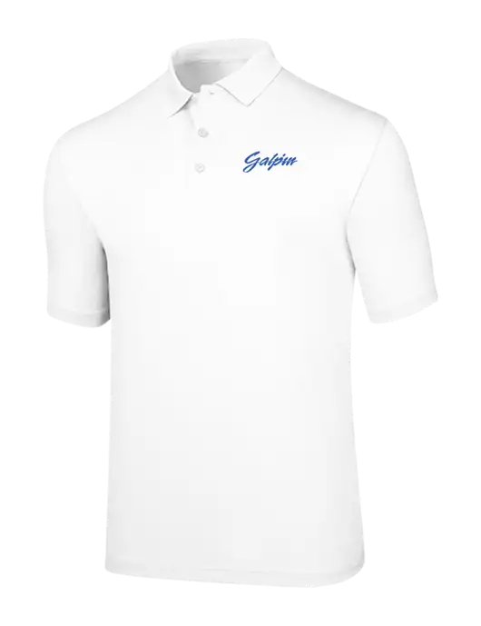 Callaway Opti-Dri White Chev Polo w/Galpin Ford Logo