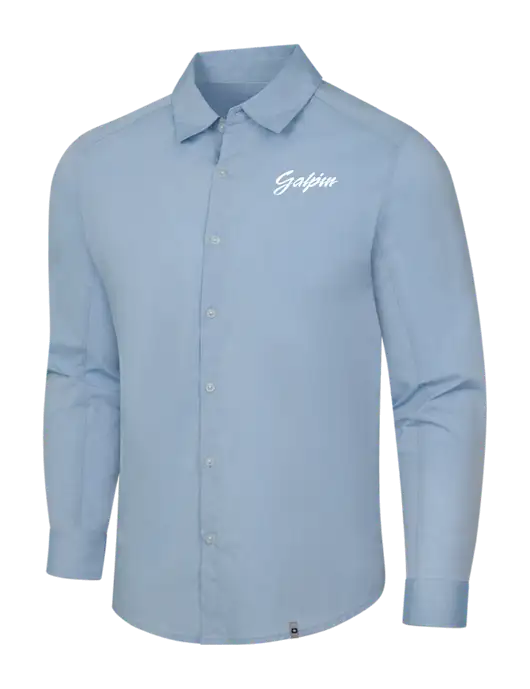 OGIO Light Blue Commuter Woven Shirt w/Galpin Ford Logo