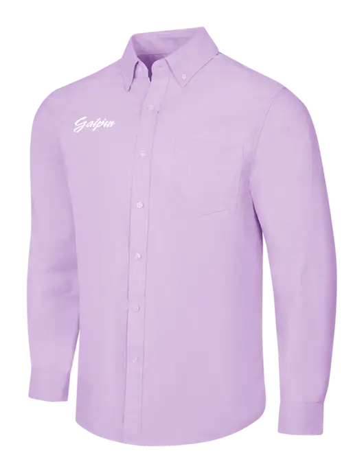 Soft Purple SuperPro Oxford Shirt w/Galpin Ford Logo