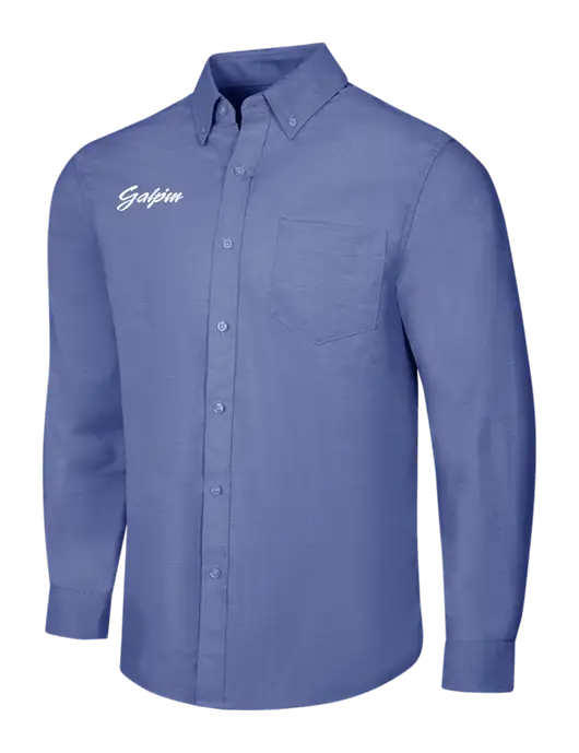 Navy SuperPro Oxford Shirt w/Galpin Ford Logo