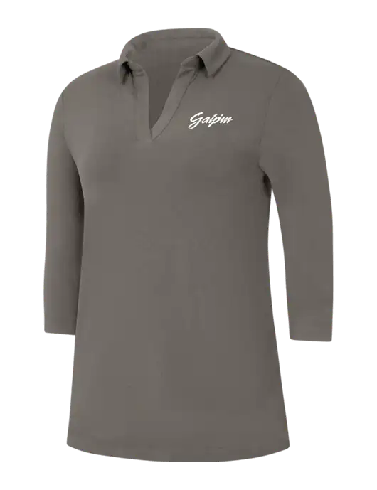 Womens Dark Grey Luxe Knit Tunic w/Galpin Ford Logo