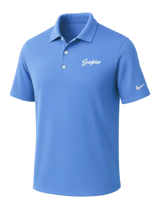 NIKE Carolina Blue Dri-Fit Micro Pique Polo w/Galpin Ford Logo