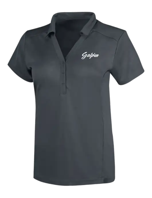 OGIO Dark Grey Womens Framework Polo w/Galpin Ford Logo
