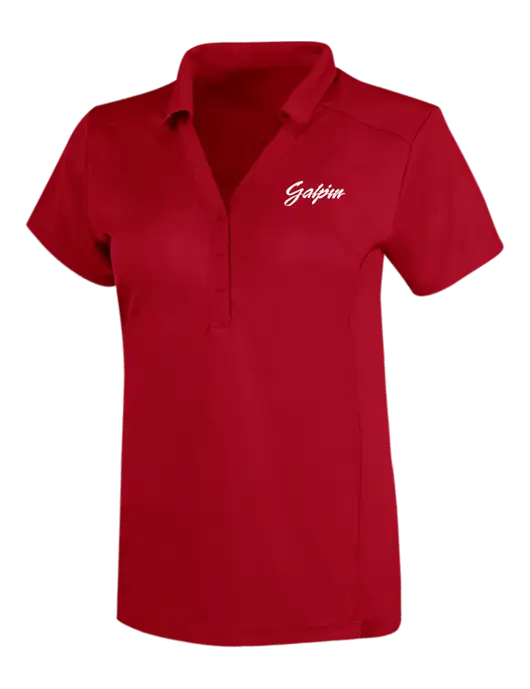OGIO Red Womens Framework Polo w/Galpin Ford Logo