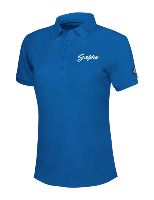 OGIO Womens Royal Blue Jewel Polo w/Galpin Ford Logo