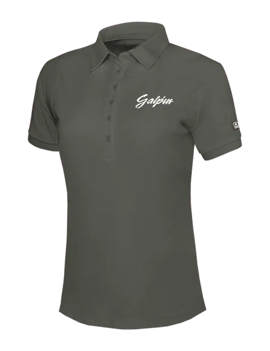 OGIO Womens Medium Grey Jewel Polo w/Galpin Ford Logo