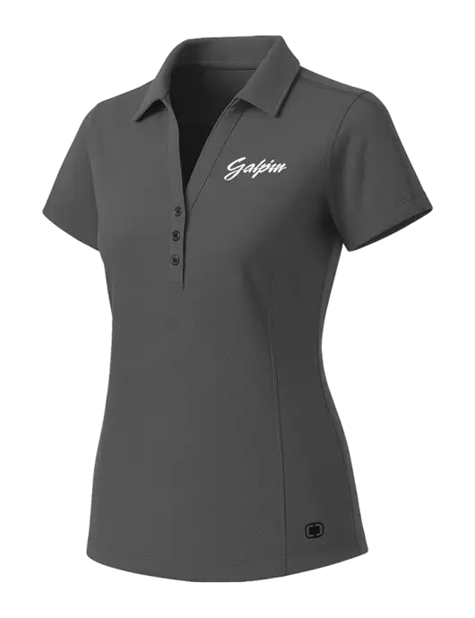 OGIO Womens Medium Grey ONYX Polo w/Galpin Ford Logo