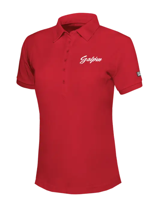 OGIO Womens Red Jewel Polo w/Galpin Ford Logo