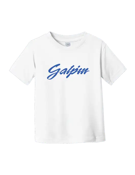 Rabbit Skins White Toddler Fine Jersey Tee w/Galpin Ford Logo