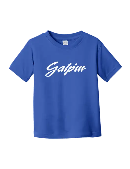 Rabbit Skins Royal Toddler Fine Jersey Tee w/Galpin Ford Logo