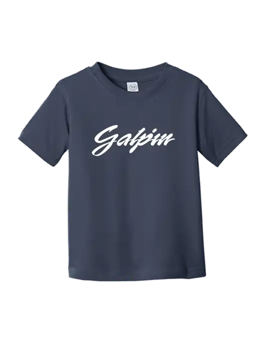 Rabbit Skins Navy Toddler Fine Jersey Tee w/Galpin Ford Logo