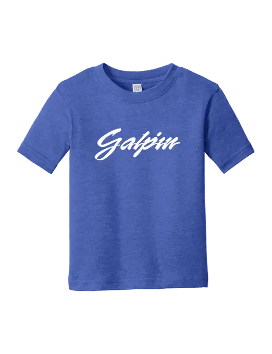 Rabbit Skins Vintage Royal Toddler Fine Jersey Tee w/Galpin Ford Logo