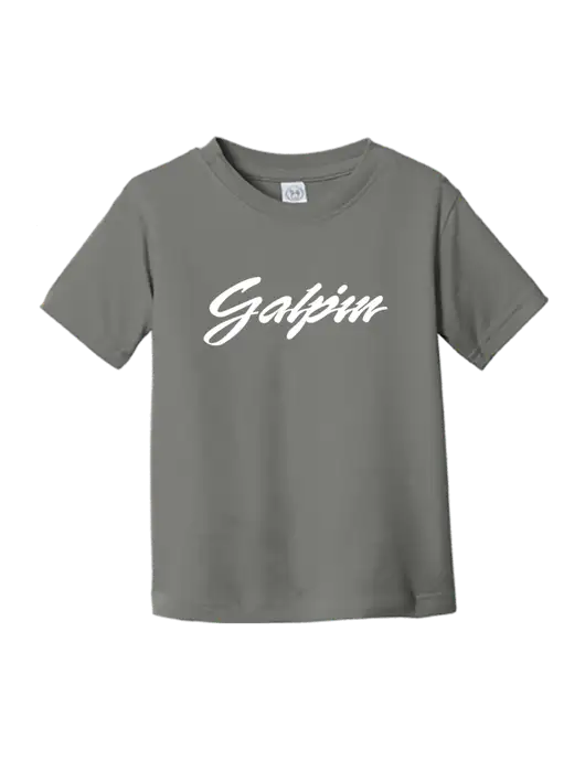 Rabbit Skins Charcoal Toddler Fine Jersey Tee w/Galpin Ford Logo