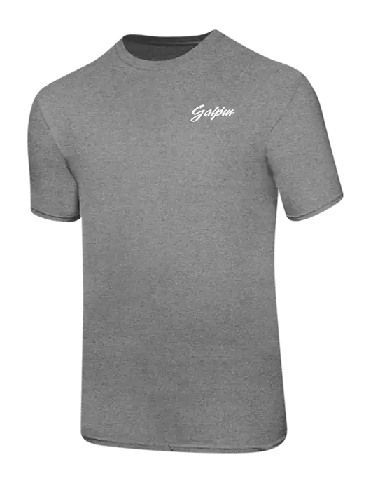 Ring Spun Light Heather Grey 4.5 oz T-Shirt w/Galpin Ford Logo