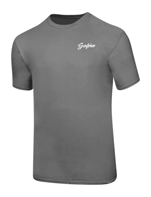 Ring Spun Medium Grey 4.5 oz T-Shirt w/Galpin Ford Logo