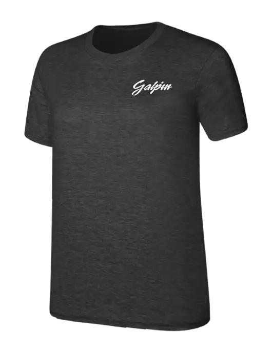 Womens Ring Spun Dark Heather Grey 4.5 oz T-Shirt w/Galpin Ford Logo