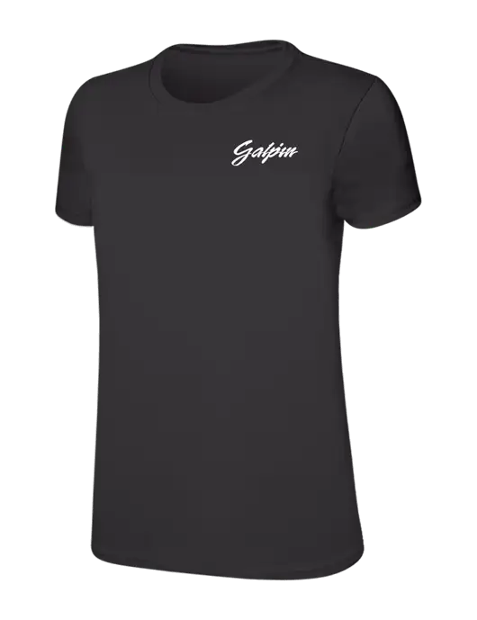Womens Ring Spun Charcoal 4.5 oz T-Shirt w/Galpin Ford Logo
