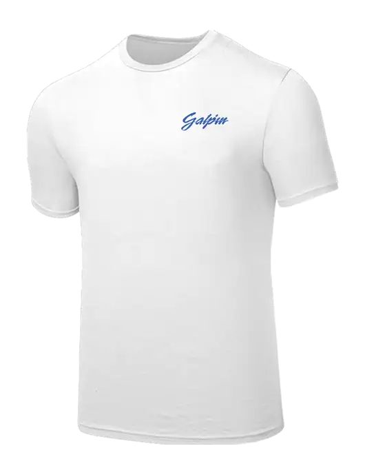 Seriously Soft White T-Shirt w/Galpin Ford Logo