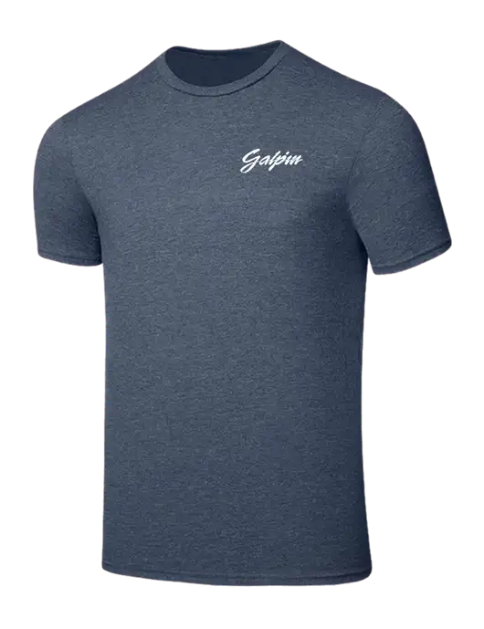 Seriously Soft Heathered Navy T-Shirt w/Galpin Ford Logo