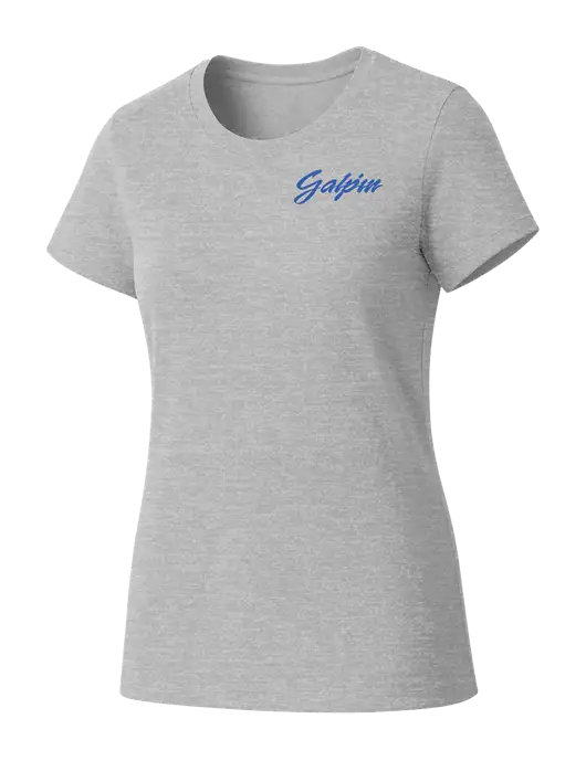 Womens Seriously Soft Light Heathered Grey T-Shirt w/Galpin Ford Logo