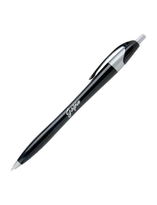 Novella Black/Silver Corporate Pen - Blue Ink w/Galpin Ford Logo