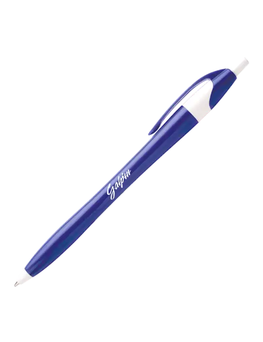 Novella Royal/White Executive Pen - Blue Ink w/Galpin Ford Logo