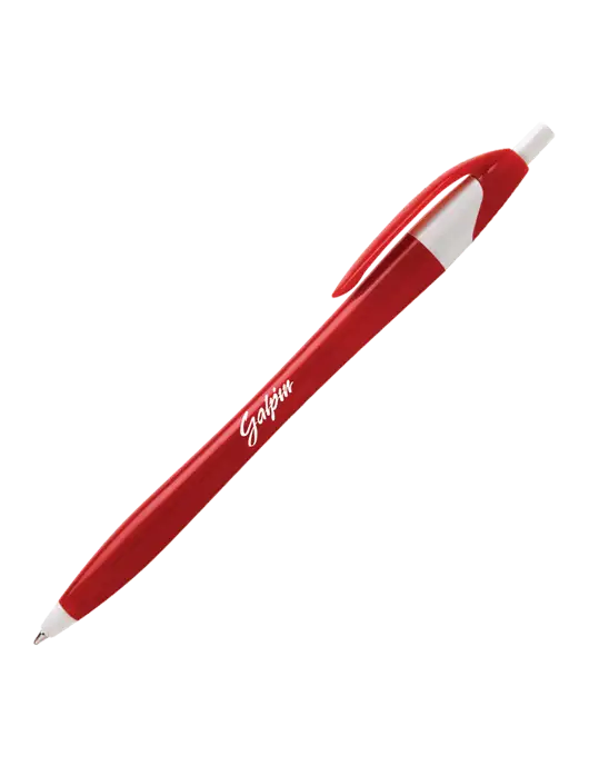 Novella Red/White Executive Pen - Blue Ink w/Galpin Ford Logo