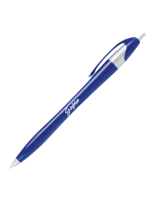 Novella Navy/Silver Corporate Pen- Blue Ink w/Galpin Ford Logo