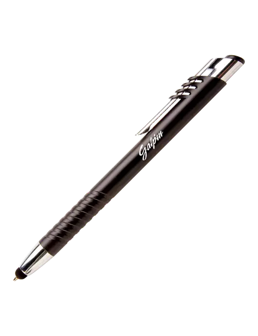 Schirhart Black Stylus Pen - Blue Ink w/Galpin Ford Logo