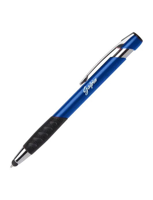Alize Blue Stylus Black Ink Pen w/Galpin Ford Logo