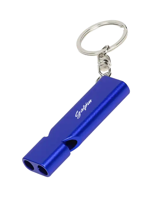 Quick Alert Blue Safety Whistle w/Galpin Ford Logo