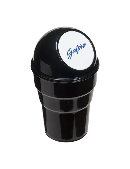 Black Car Cup Holder Trash Can w/Galpin Ford Logo