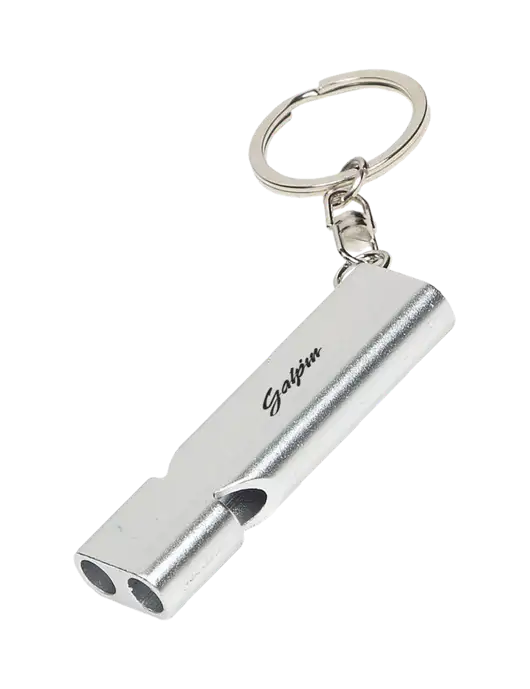 Quick Alert Silver Safety Whistle w/Galpin Ford Logo