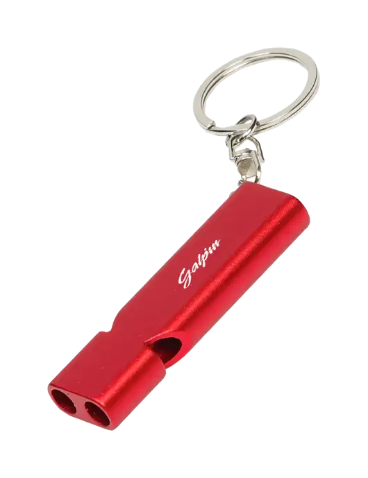Quick Alert Red Safety Whistle w/Galpin Ford Logo