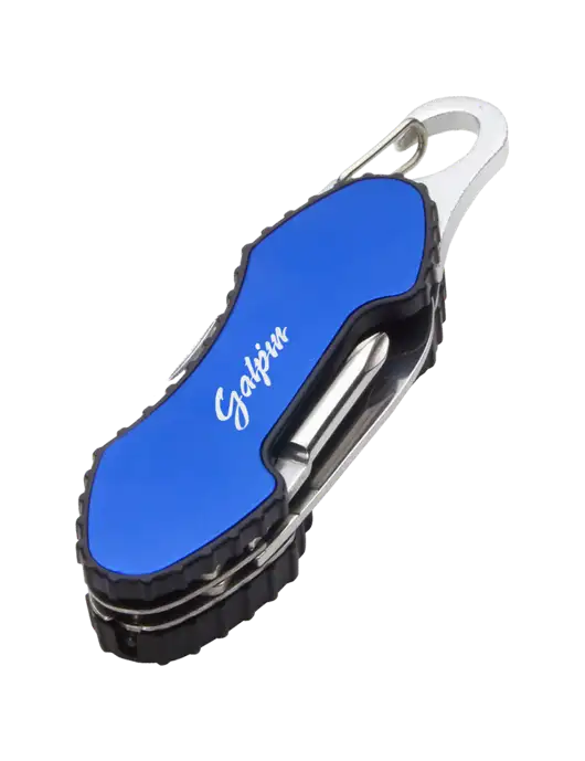 Blue 6 in 1 Tool with Carabiner w/Galpin Ford Logo